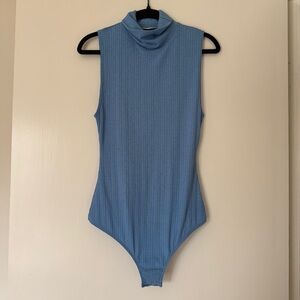 Mockneck Sleeveless Bodysuit